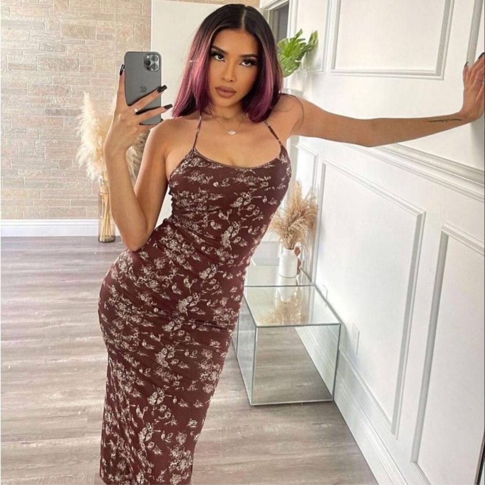 OOTD FASH Shayla Halter Dress